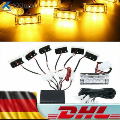 LED LKW Warnlicht Frontblitzer Stroboskoplicht Blinklicht Warning Beacon 12V DHL - Bild 1 von 4