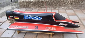 Rarität: Graupner F1 Rennkatamaran mit Außenbordmotor GTX 800 neu,siehe Beschrei - Bild 1 von 2