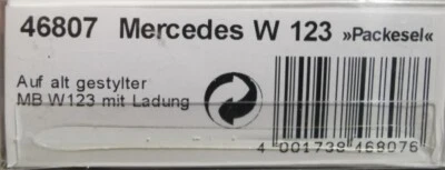 BUSCH 46807 Mercedes Benz W 123 "Packesel" - scala H0 - Immagine 1 di 3