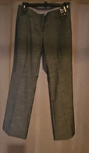 New York & Co. 7th Avenue grau Fischgrät Bootcut-Hose - Größe 10 Petite - Bild 1 von 2