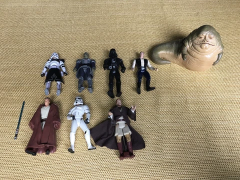 Star Wars Jabba the Hutt & more figures Cover