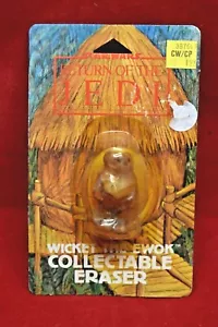Vintage 1983 Star Wars ROTJ Wicket the Ewok Collectable Eraser Sealed 5806 - Picture 1 of 2