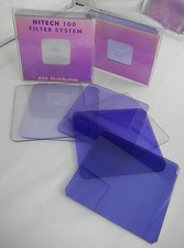 (PRL) x PORTAFILTRI LEE HOLDER SET 8 FILTRI FILTERS FILTRES BLU BLUE SERIE 10 cm