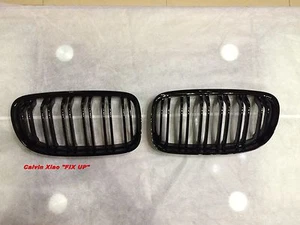 MIT M LOOK GLOSS BLACK KIDNEY GRILLE M STYLE BM E90 E91 LCI 3 SERIES  2008-2011 - Bild 1 von 1