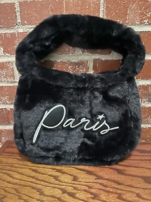 ¡NUEVO! Bolso Baguette Negro NUEVO CON ETIQUETAS PARIS HILTON Imitación Piel Forever Foto 1 de 4