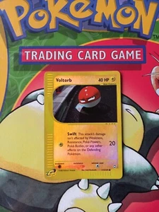 Voltorb 115/147 Reverse Holo Aquapolis Pokemon Card - Picture 1 of 7