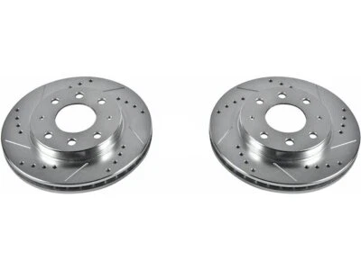 For 1993-1996 Eagle Summit Brake Rotor Set Front Power Stop 36315RXJW 1994 1995 - Image 1 of 2