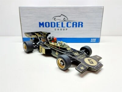 Lotus-Ford 72D F1 World Champion Formula 1 1972 #5 E. Fittipaldi - 1/18 MCG - Immagine 1 di 4