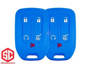 2x New KeyFob Remote Fobik Silicone Cover Fit / For Select GM Vehicles - Picture 1 of 2