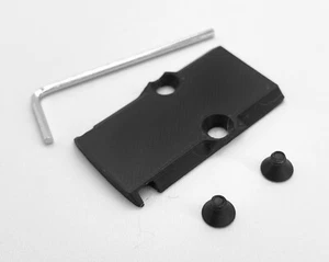 Trijicon RMR Polymer Cover Plate for Glock 17 19 26 .100” Depth Cut Slides - Picture 1 of 5