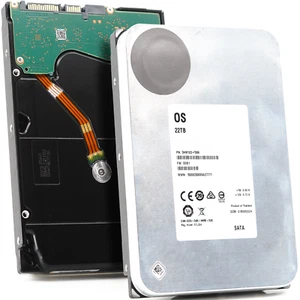WL OEM 22TB 7.2K RPM SATA 6GB/s 3.5in HDD Comparable to ST22000NM001E - Picture 1 of 1