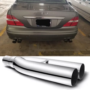 2.5" Inlet 3" Outlet 19" Long Blastpipes Exhaust Muffler For Lexus LS430 LS400 - Picture 1 of 13
