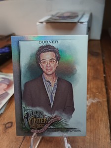 Stephen Dubner Author 2022 Topps Allen & Ginter Hot Box Silver #284 