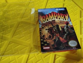 Rampart Nintendo NES CIB Box New Open Collectors Condition