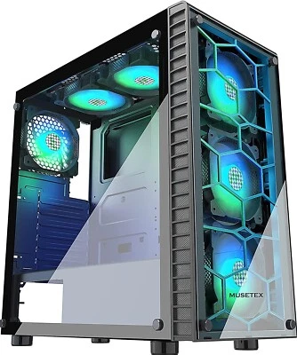 Gaming Computer PC AMD Ryzen 7 32GB RAM 4TB HDD 1TB SSD Windows 11 Pro 1000 Watt - Image 1 of 4