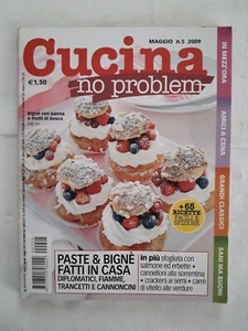 Cucina no problem n.5 anno 2009 Bignè con panna e frutti di bosco - Picture 1 of 1