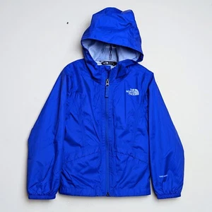The North Face Youth Jacket Blue Dryvent Full Zip Hooded Lightweight Girls XXS  - Picture 1 of 8