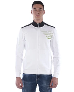 Emporio Armani Ea7 Sweatshirt Man White 6GPM14 PJ05Z 1100 Sz. XXL MAKE OFFER - Picture 1 of 11