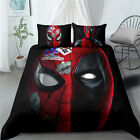 DeadPool & Spiderman Poszewka na kołdrę Zestaw pojedynczych podwójnych łóżek King Super King