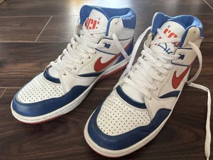 Nike Sky Force 88 Mid Turnschuhe blau/weiß/rot 2011 Uk Größe 10 - Bild 1 von 13