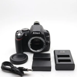 [Near Mint/SC:590] Nikon D3000 Body Only Digital Camera SLR Black from Japan - Picture 1 of 11