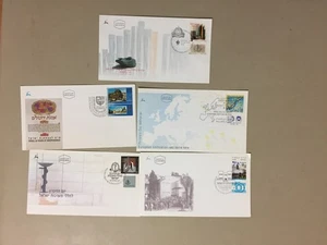 Five Israel fdc with nice picture envelopes(z) - Picture 1 of 1