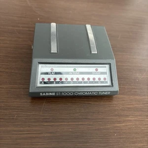 Sabine ST-1000 Chromatic Tuner  for Guitar and Bass Tested Working - Picture 1 of 5
