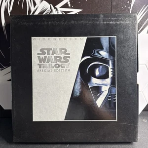 Star Wars Trilogy Laserdisc Special Edition Widescreen Box Set - Foto 1 di 9