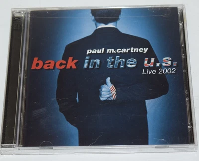 Paul McCartney – Back In The U.S. 2 x CD 2002 Capitol Records LN - Image 1 of 3
