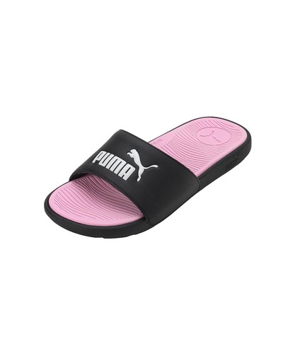 PUMA Cool Cat 2.0 Wns Sandali a Ciabatta Donna Black White Pale Pink 40.5 EU 
