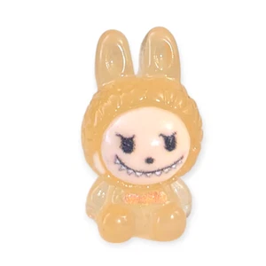 Anime Miniature Action Figure Toy: Yellow Labubu Troll Monster, 1 in. - Picture 1 of 4