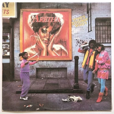 ARETHA FRANKLIN "Who's Zoomin' Who?" AUSSIE 1985 10Tk LP [Santana EURYTHMICS] - Image 1 of 4
