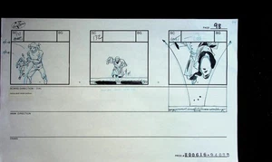 Real Adventures of Jonny Quest 1996 Diamonds and Jade Hand Drawn Storyboard - Picture 1 of 2