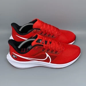 Nike Air Zoom Pegasus 39 UGA Georgia Running Shoes DR1990-600 Men's Sz 10.5 - Picture 1 of 10