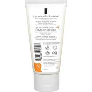 Baby Bee Diaper Rash Ointment 3 Oz By Burts Bees - Picture 1 of 4