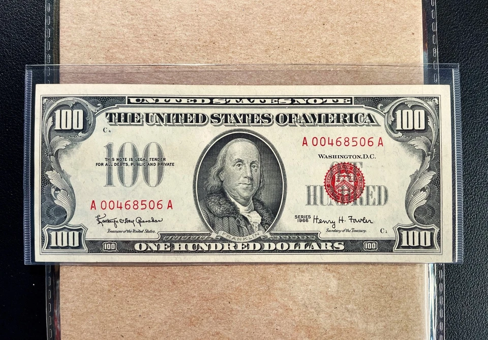 Fr. 1550 1966 $100 Legal Tender - XF - Image 1 of 2