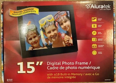 Aluratek 15" Digital Picture Frame Remote - Image 1 of 4