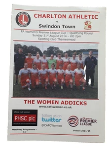 Charlton Athletic Women v Swindon Town Ladies - FAWPL Cup - 31.08.2014 - Picture 1 of 1