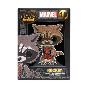 Funko Pop! Pin 10 Alfiler Marvel Rocket 10cm - Imagen 1 de 3