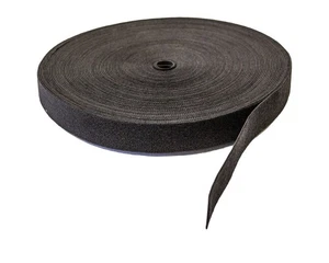 Paquet de 10 sangles de attache-câbles réutilisables crochet et boucle rouleau 1" pouce 25M 82ft - Photo 1/5