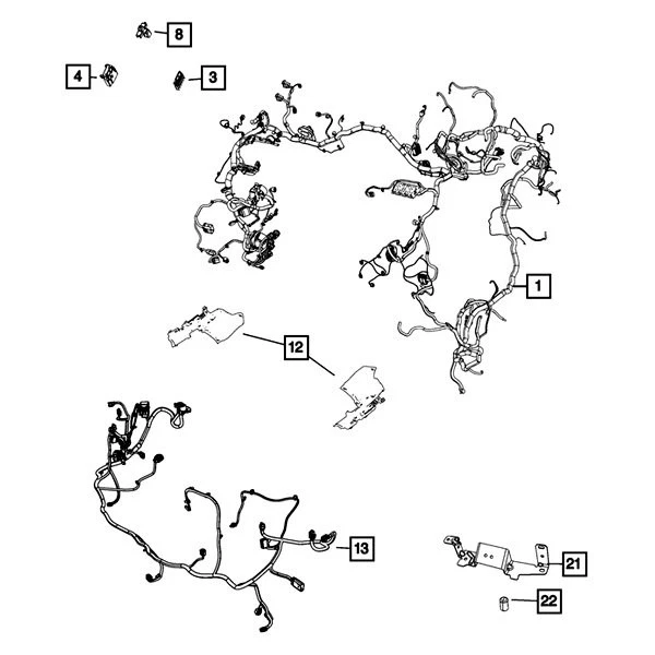 For Jeep Grand Cherokee 2015-2019 Mopar Brake Pedal Position Sensor Foto 1 de 1