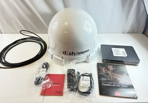 Dish King Tailgater 4 DT4400 Portable Satellite Antenna W/ New Receiver & Remote - Picture 1 of 24