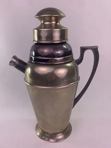 Antiker Apollo Cocktail Shaker versilbert 1924 Bernard Rice's Sons Inc #4360 - Bild 1 von 16