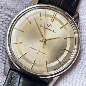SEIKO MATIC AUTOMATIC 15035 Vintage 20Jewels Vintage Round Mens B13142 - Picture 1 of 12