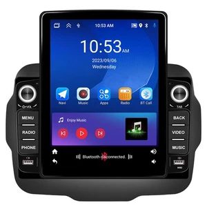 Radio de coche 9,5" para Jeep Renegade 2015-2020 64 GB Android 15 Carplay GPS Navi Wifi - Imagen 1 de 21