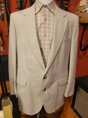 Blazer 44L Oakton lana/lino + camisa Robert Talbot + corbata Foto 1 de 4