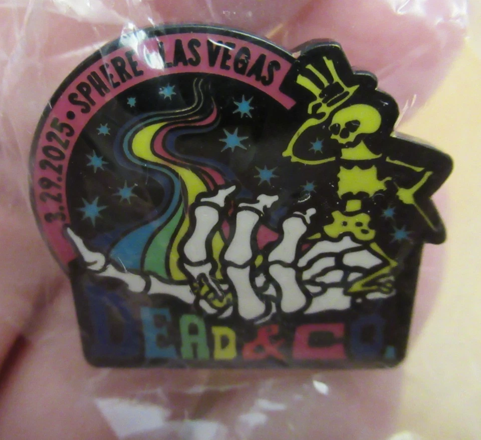 Dead & Company 29/03/25 Prendedor Oficial Esfera Las Vegans Foto 1 de 1