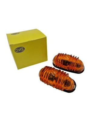 2x Hella Blinkleuchte Blinker Oldtimer Traktor Bulldog Schlepper 2BA001.227-211 - Bild 1 von 4