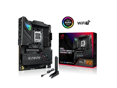 Asus ROG Strix B850-F GAMING WIFI Gaming Desktop Motherboard - AMD B850 Chipset - Image 1 of 4