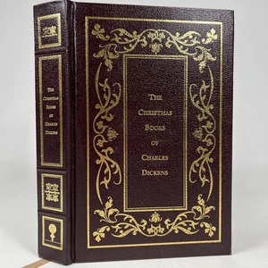 The Christmas books of Charles Dickens Hardcover Leather Borders Classic - Bild 1 von 11